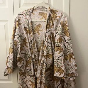 Printfresh 2x robe blush bagheera *no belt*